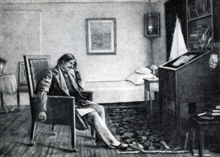  Советский психиатр Дмитрий Мелехов, изучив личные записи Гоголя , поставил автору серьезный и новый на то время диагноз: маниакально-депрессивный психоз. /i.pinimg.com