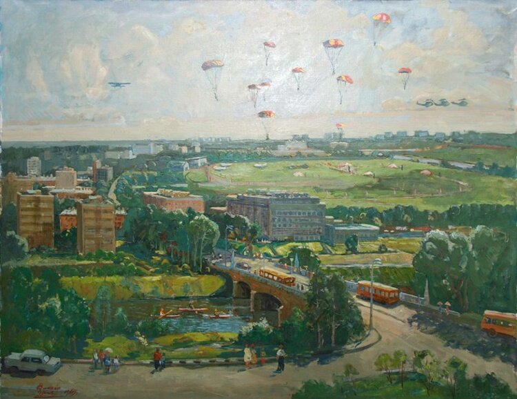 Виктор Орлов "В районе Тушино"