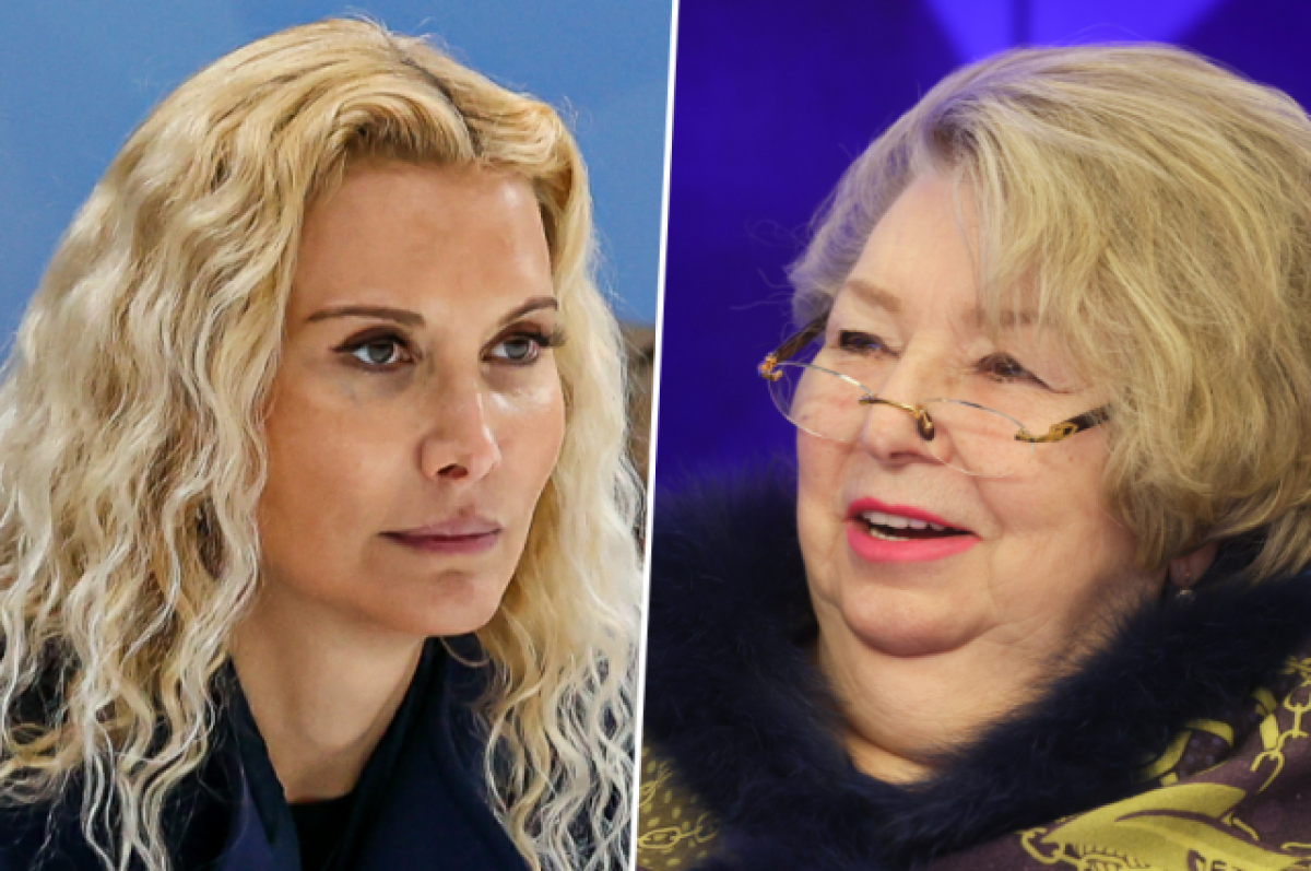    Этери Тутберидзе, Татьяна Тарасова.