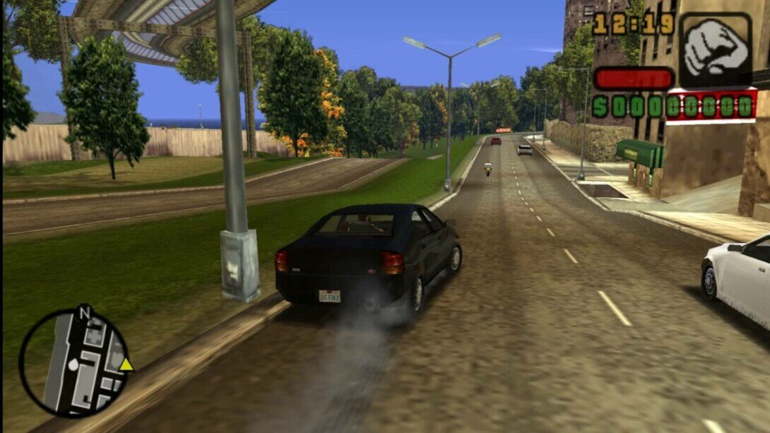 GTA Liberty City Stories - геймплей PSP