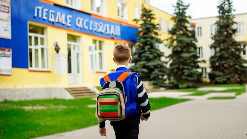 Ребенок идет в школу