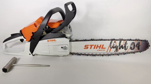 Натяжение цепи на бензопиле Stihl MS 182. Как правильно натянуть цепь на бензопиле.