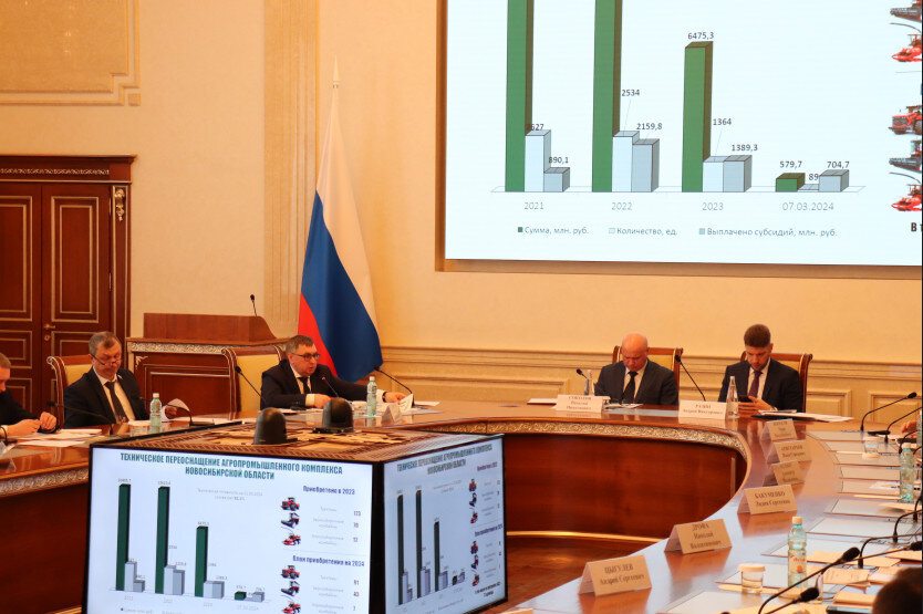   Окружное совещание в Новосибирской области. Фото: mcx.nso.ru Анна Камалова