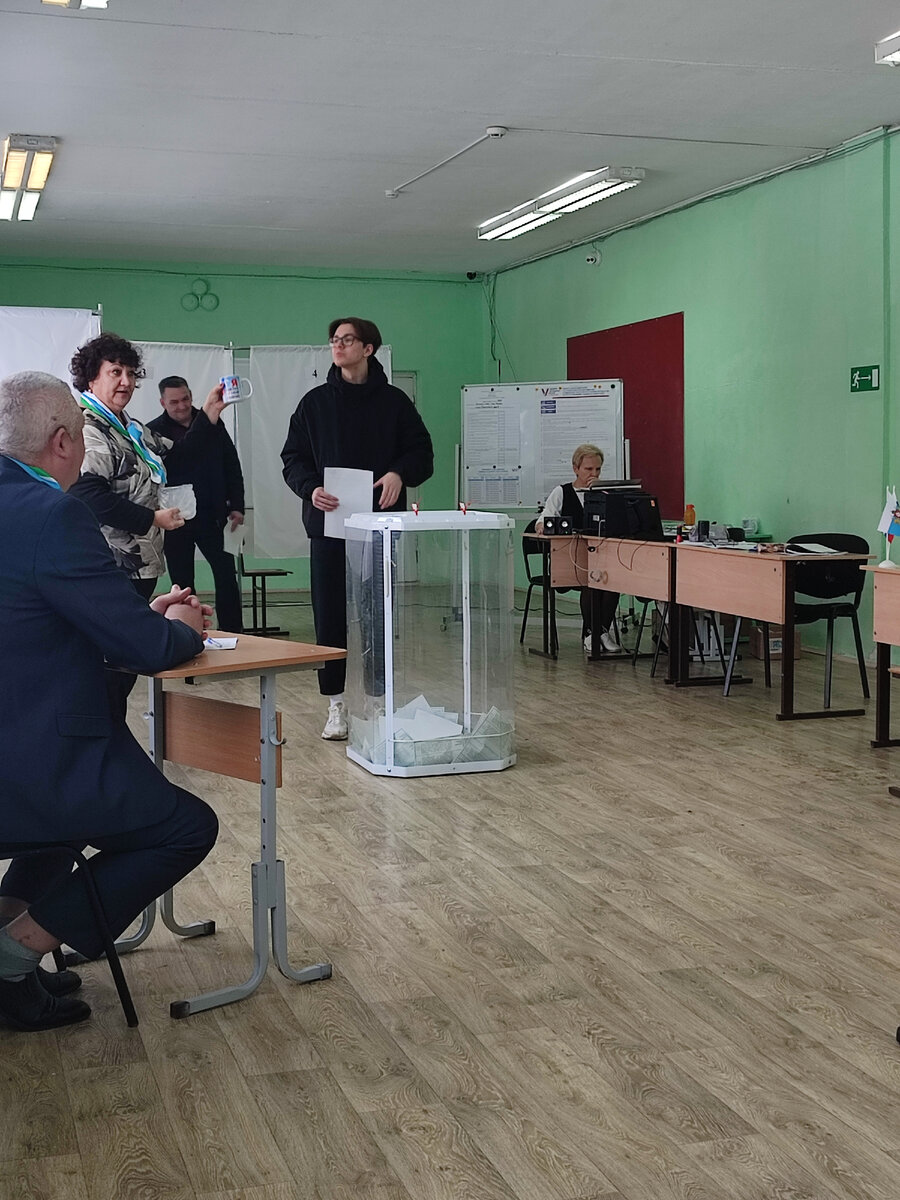 Кружка в подарок, голосовавшему в первый раз