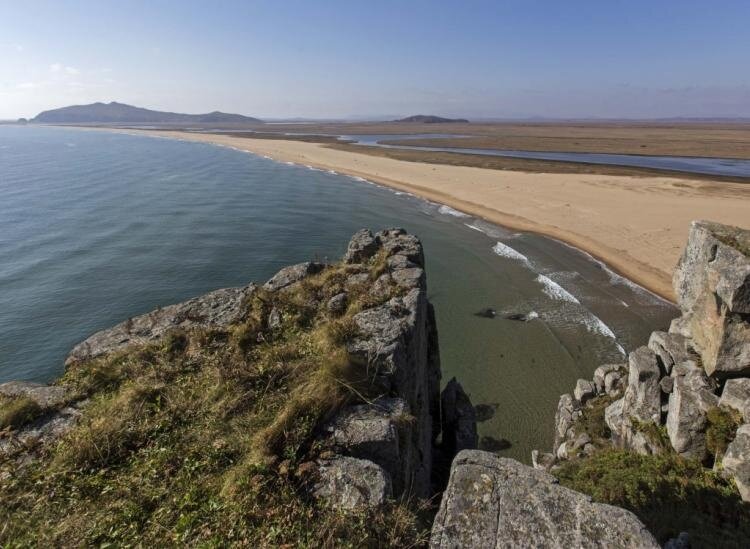 Вид с вершины мыса Островок Фальшивый