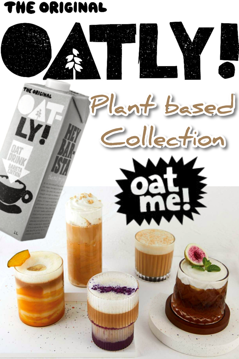 Осенняя коллекция креативных кофейных напитков от Oatly на растительной основе