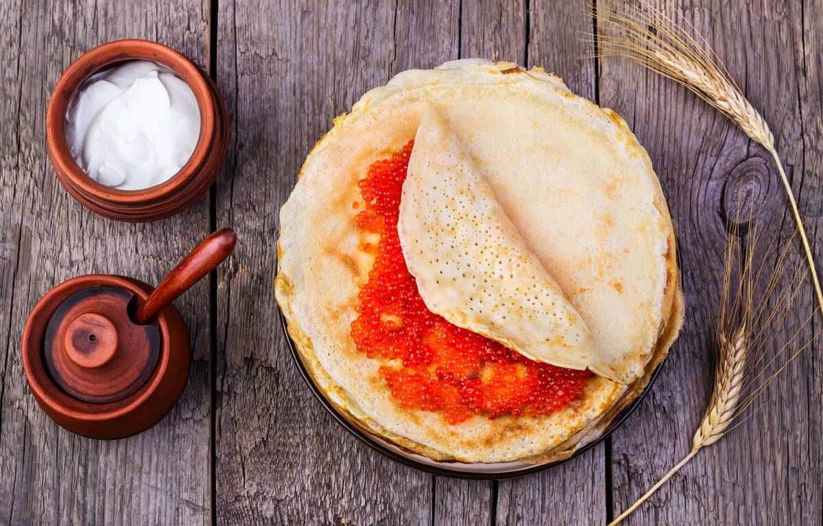 Блины из пшеничной муки