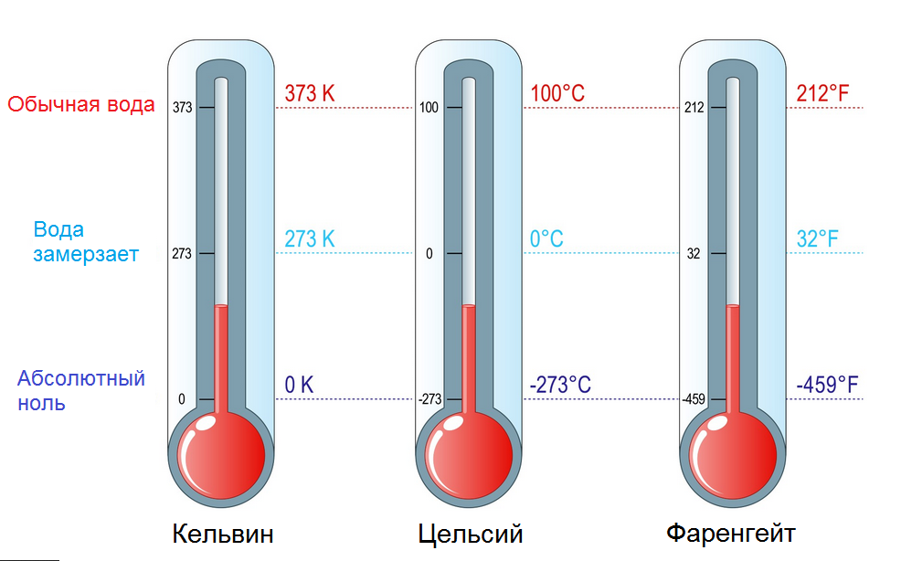 Шкала температура тела