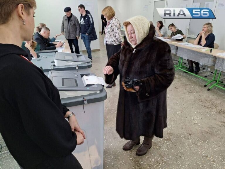    Выборы президента России: голосует посёлок Куйбышева Андрей Севостьянов