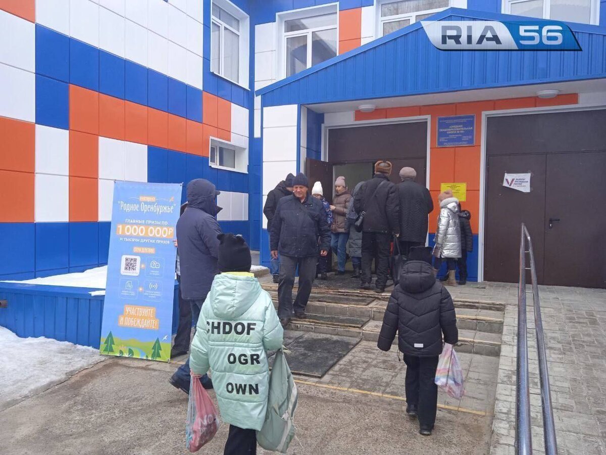  📷    Выборы президента России: голосует посёлок Куйбышева Андрей Севостьянов