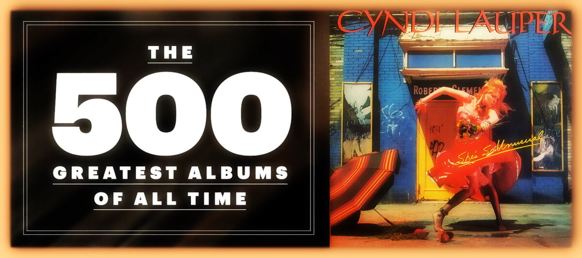В списке «500 лучших альбомов по версии журнала Rolling Stone» 2012 года альбом «She's So Unusual» занимает лишь 487-е место, что на первый взгляд не так уж и круто(14 место с конца), но если учесть,
