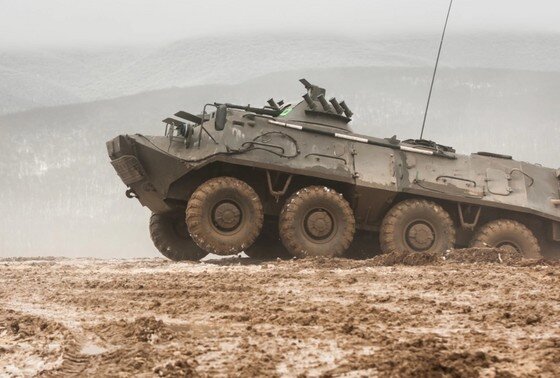    Болгарский бронетранспортер БТР-60