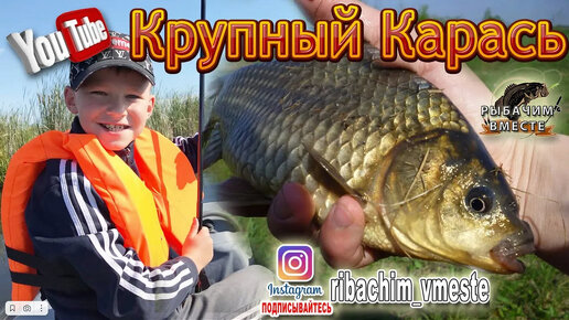 КРУПНЫЙ КАРАСЬ!!! Челлендж, КТО Быстрее Поймает КРУПНОГО Карася. Селитьба