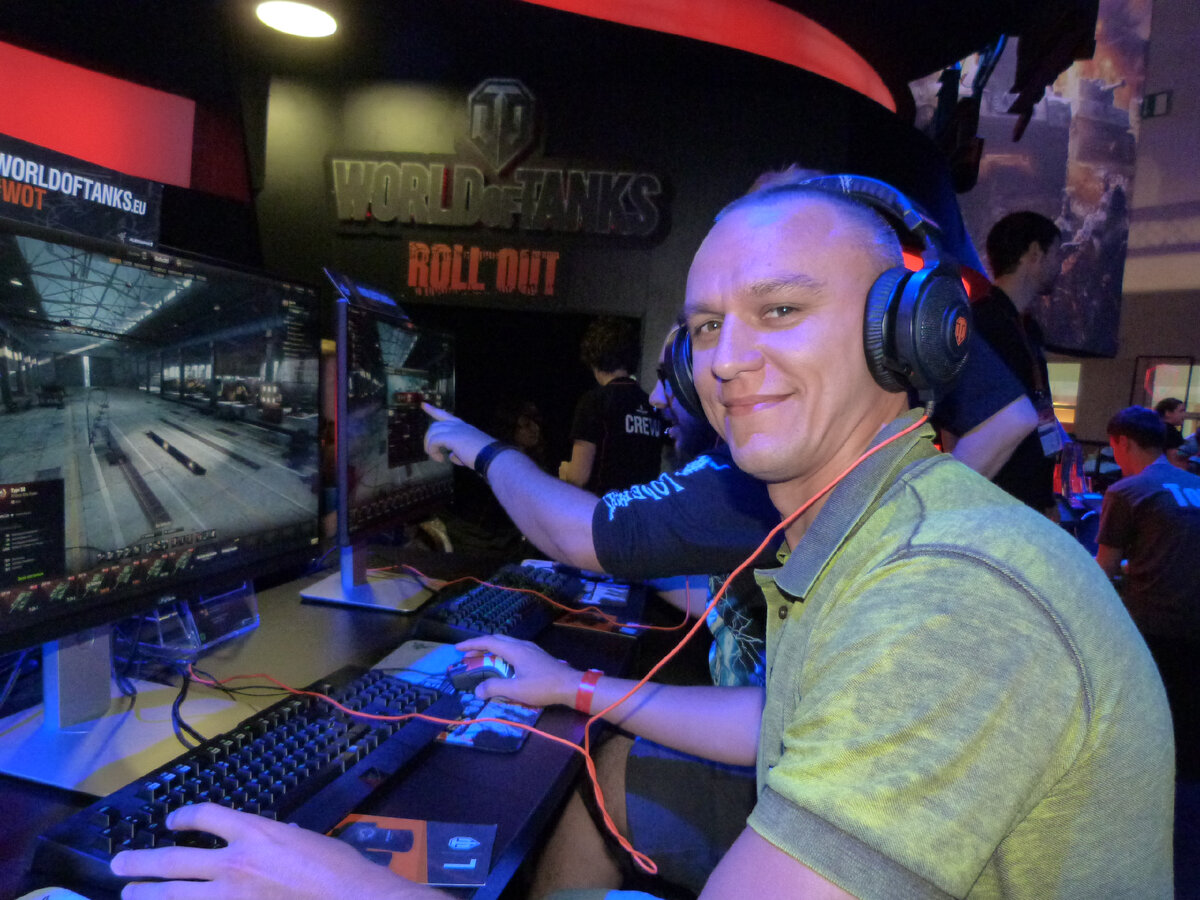 Я на Gamescom в Кёльне, август 2015