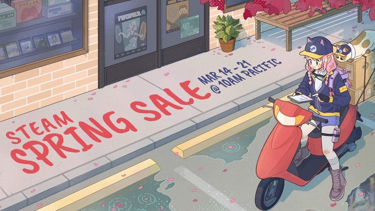 Весенняя распродажа Steam 