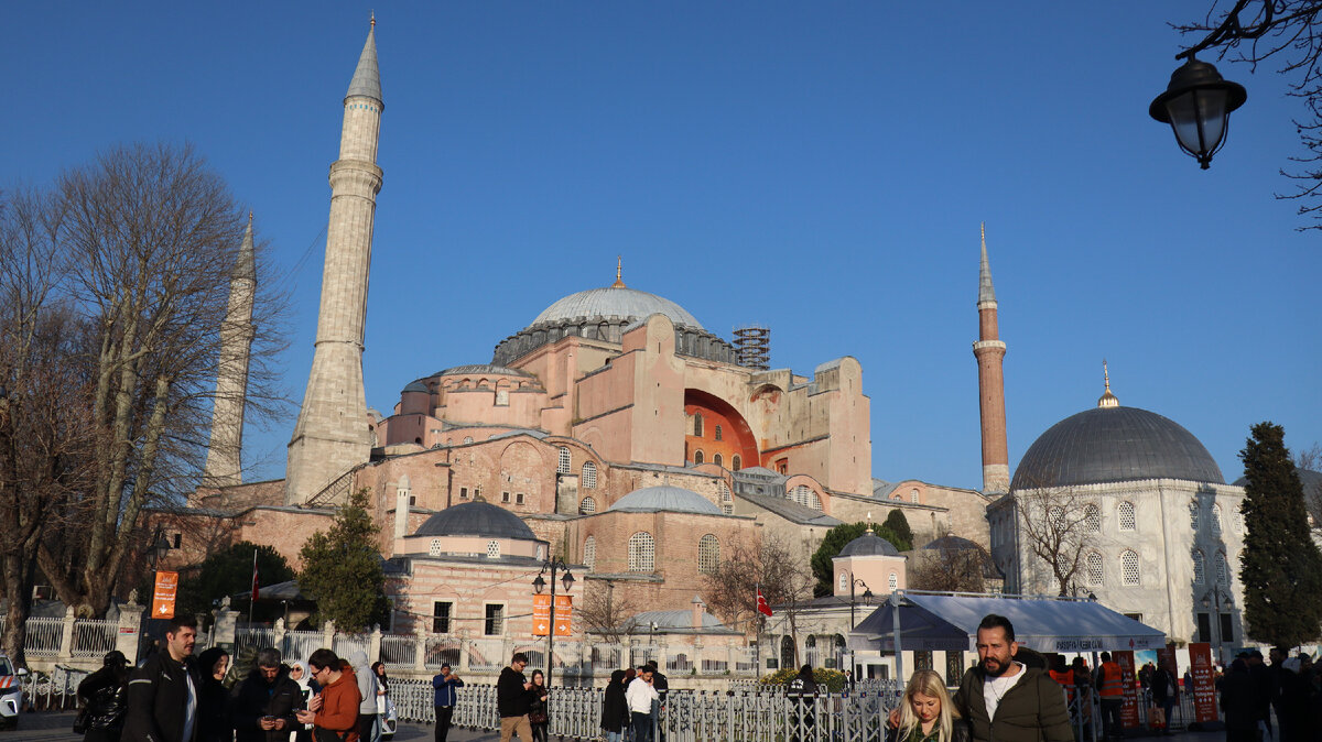 Святая София, вид с запада