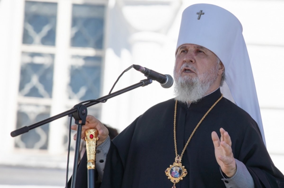    Президент РФ Владимир Путин наградил орденом пермского митрополита Мефодия