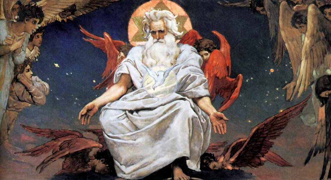 Виктор Васнецов. "Господь Саваоф". 1885-1896.