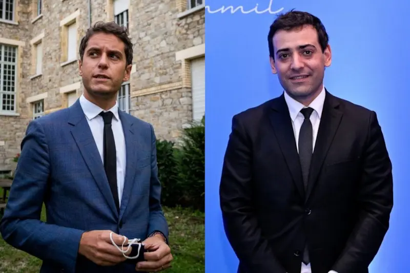 Габриэль Атталь и Стефан Сежурне / Фото: @GabrielAttal и @StSejourne