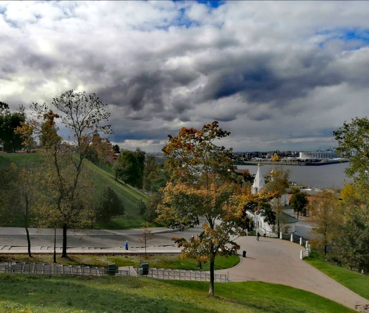 Территория Нижегородского Кремля 