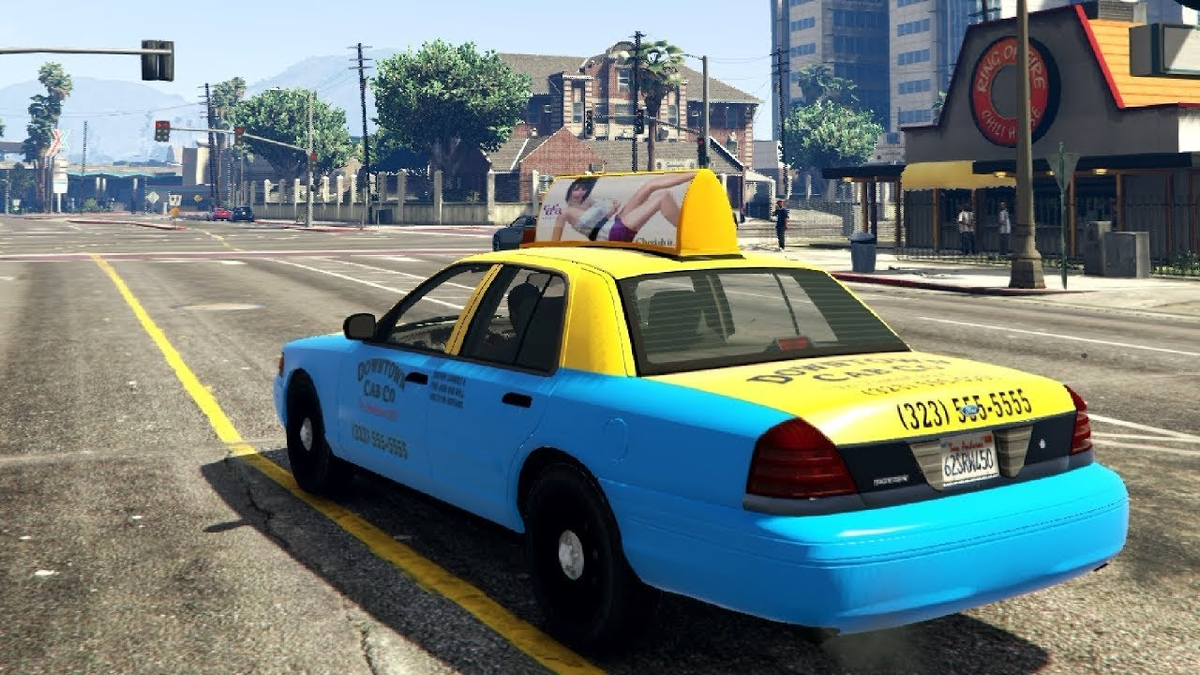 Gta 5 taxi