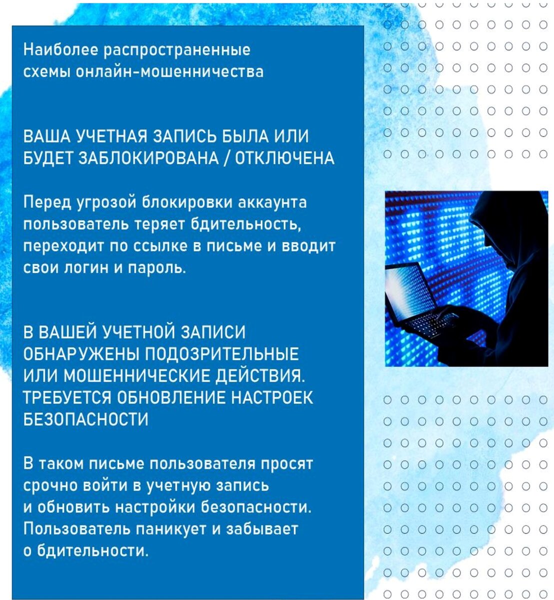 Информация о применении мошенниками средств коммуникации и связи | ГБУ СО  КК 