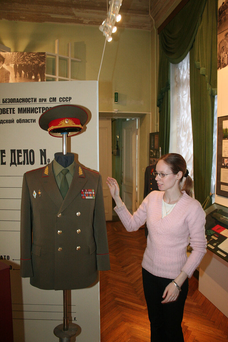 В музее