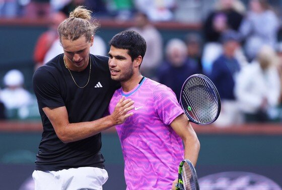    Карлос Алькарас и Александр Зверев