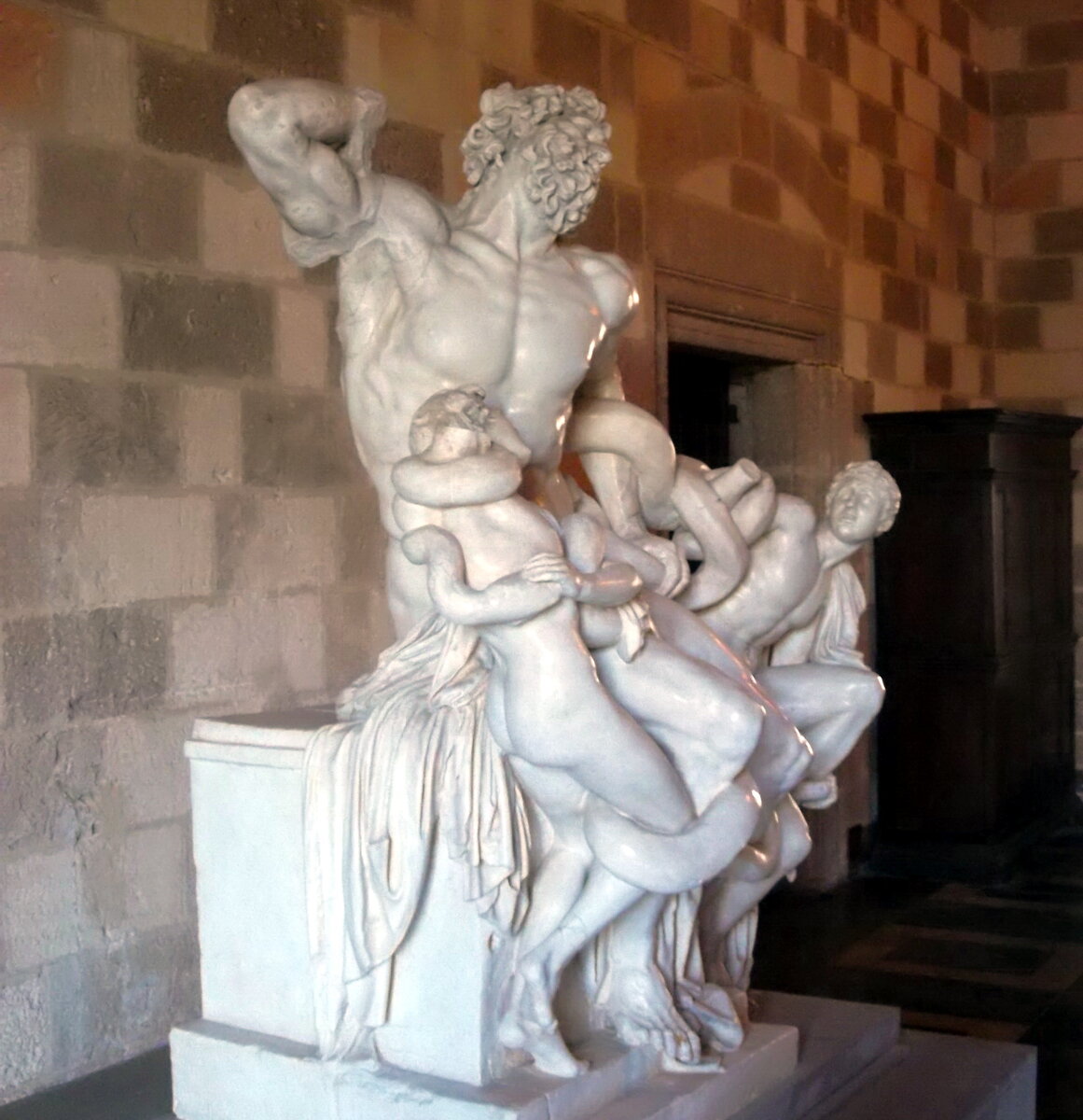 Лаокоон. Родос, Дворец Великих Магистров. Фото автора