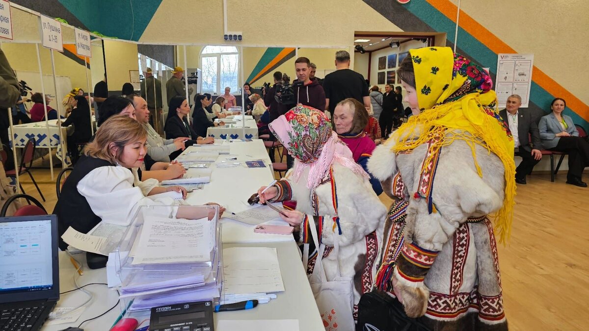 В Тазовском оленеводы из находкинской тундры проголосовали на выборах  президента. Видео | Север-Пресс Новости Ямала | Дзен