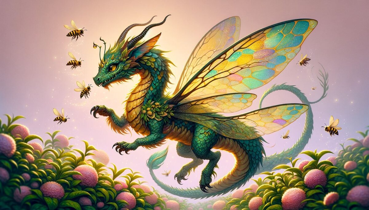 Дракон-пчела
