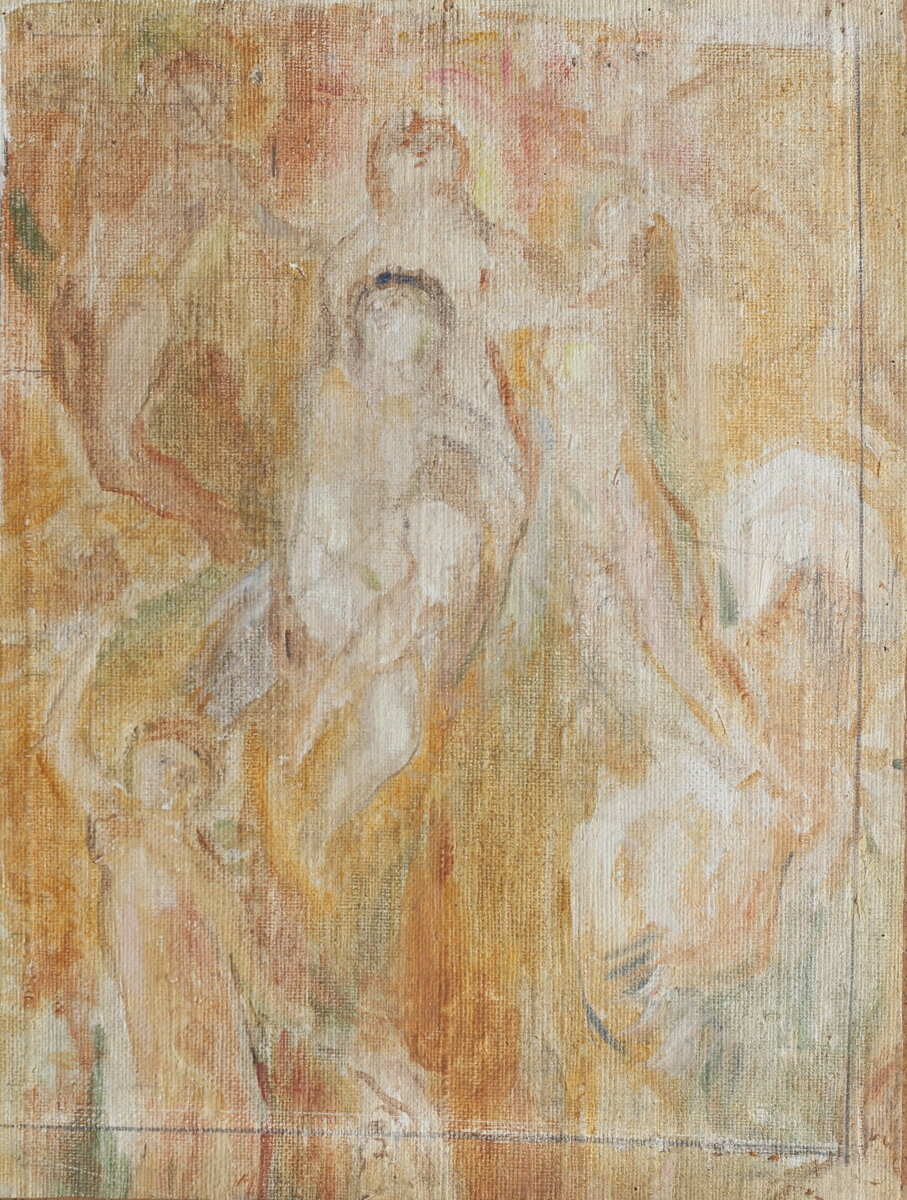    Сергей Романович, «Орфей в аду», фрагмент композиции, 1920-ые годы Фото: Изображение предоставлено «Собака.ru» пресс-службой «Царскосельской коллекции»