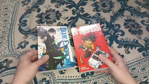 Пополнение манги Blue Exorcist и Dragon Ball. 3-in-1 Edition. Volume 1-2-3