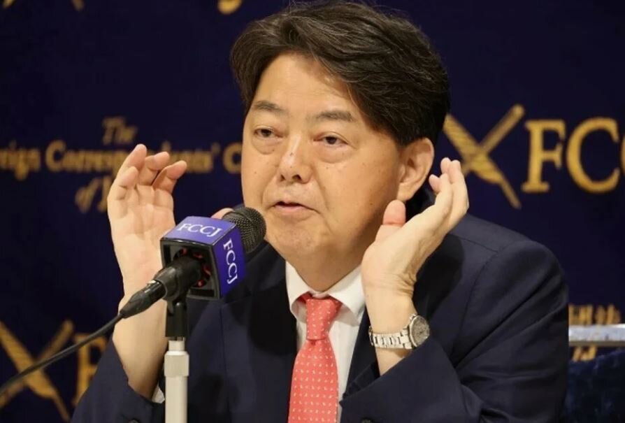 Генеральный секретарь кабинета министров Японии Ёсимаса Хаяси (иллюстрация из открытых источников)