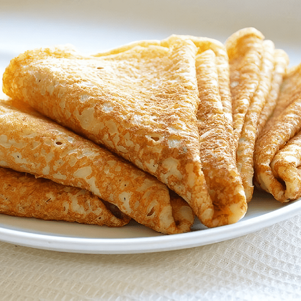 Блины на майонезе