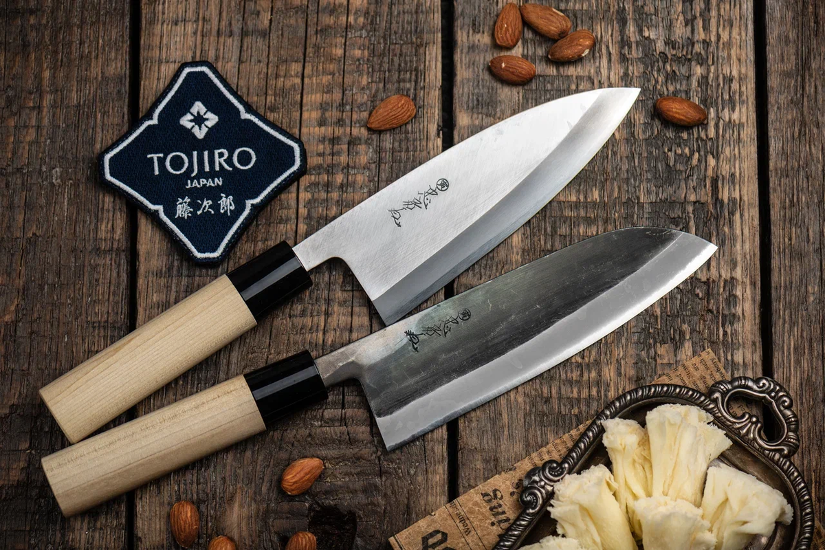 Набор кухонных японских ножей Tojiro 