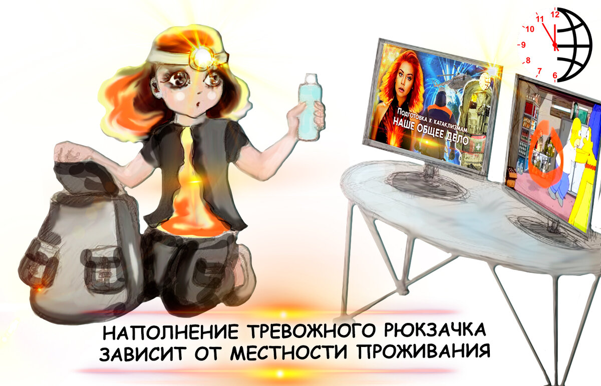 Что нужно иметь в тревожном чемоданчике? Наполнение тревожного рюкзачка зависит от местности проживания. Терра.