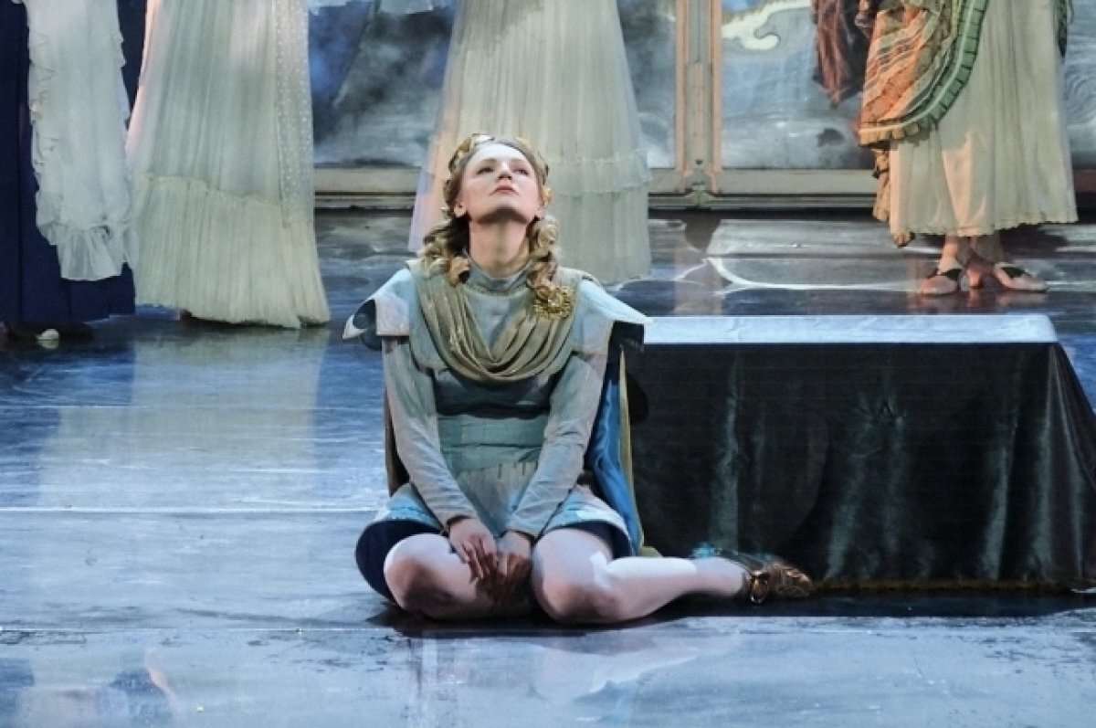    Екатерина Лукаш в опере «Орфей и Эвридика».