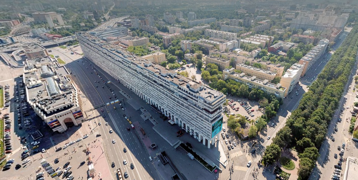 "Дом Атомщиков" на Большой Тульской улице (№2) с высоты в 2018 году. Яндекс.Панорамы. Кстати, статью за это время прочитали более 157 тысяч человек.