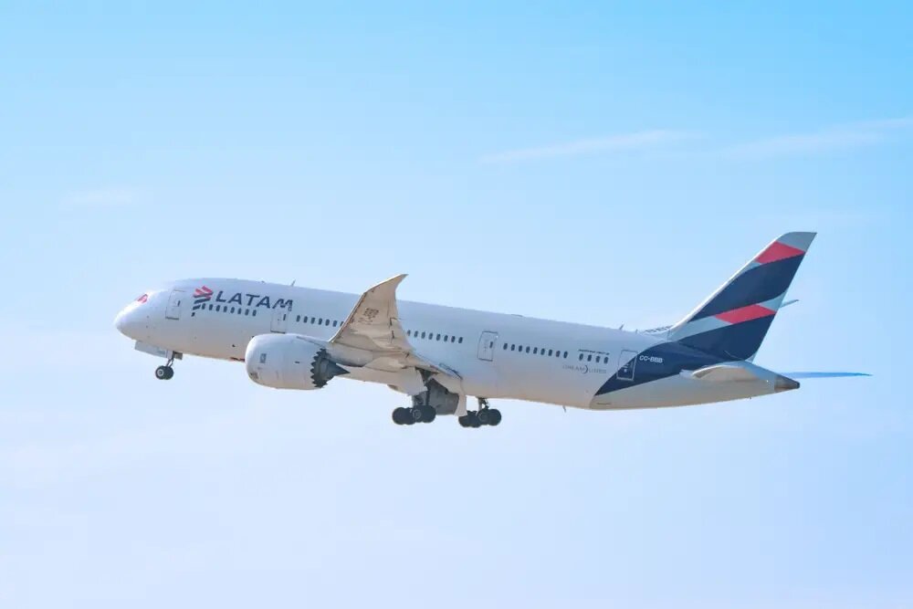 Латамский Boeing 787 Dreamliner. Getty Images