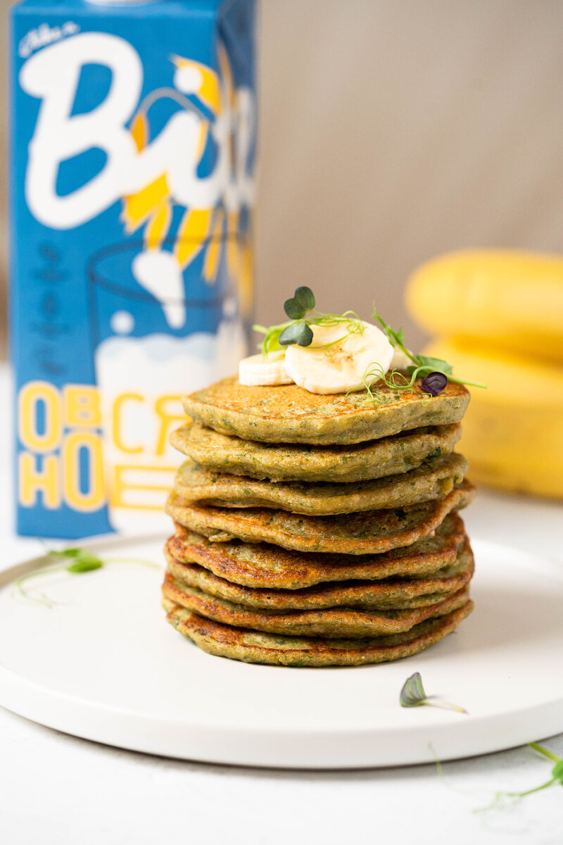 Шпинатные оладьи