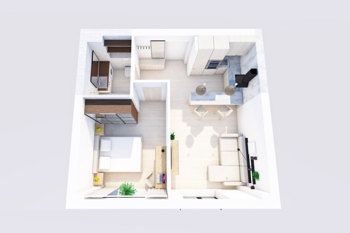 Планировка и расстановка мебели