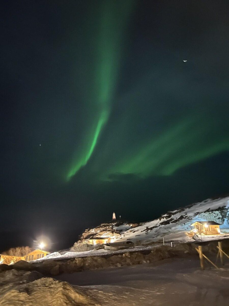 Северное сияние в Териберке