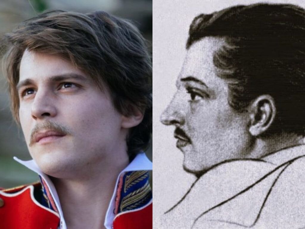 Иван Янковский в роли Михаила Бестужева-Рюмина в сериале "Союз спасения. Время гнева" и Михаил Павлович Бестужев-Рюмин