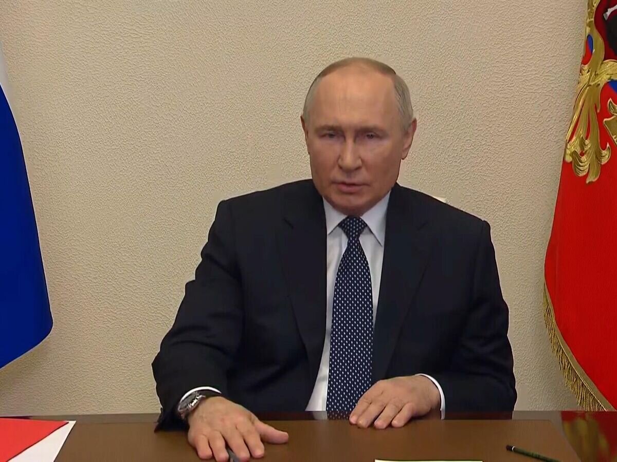    "Кого они решили запугать?" – Путин о диверсионных атаках в приграничных регионах© Пул