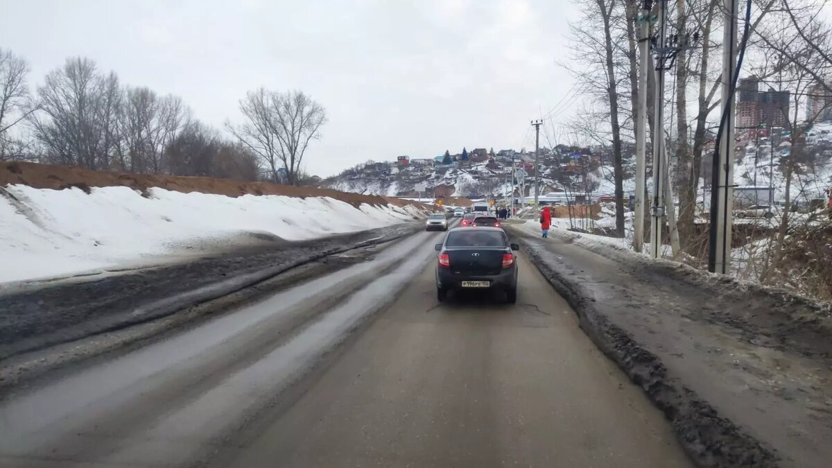 В Кузнецком затоне в Уфе затопило дорогу | mkset.ru | Дзен