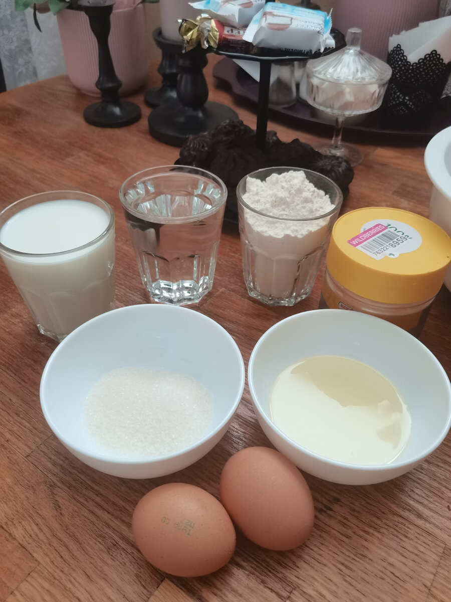 Продукты для блинов