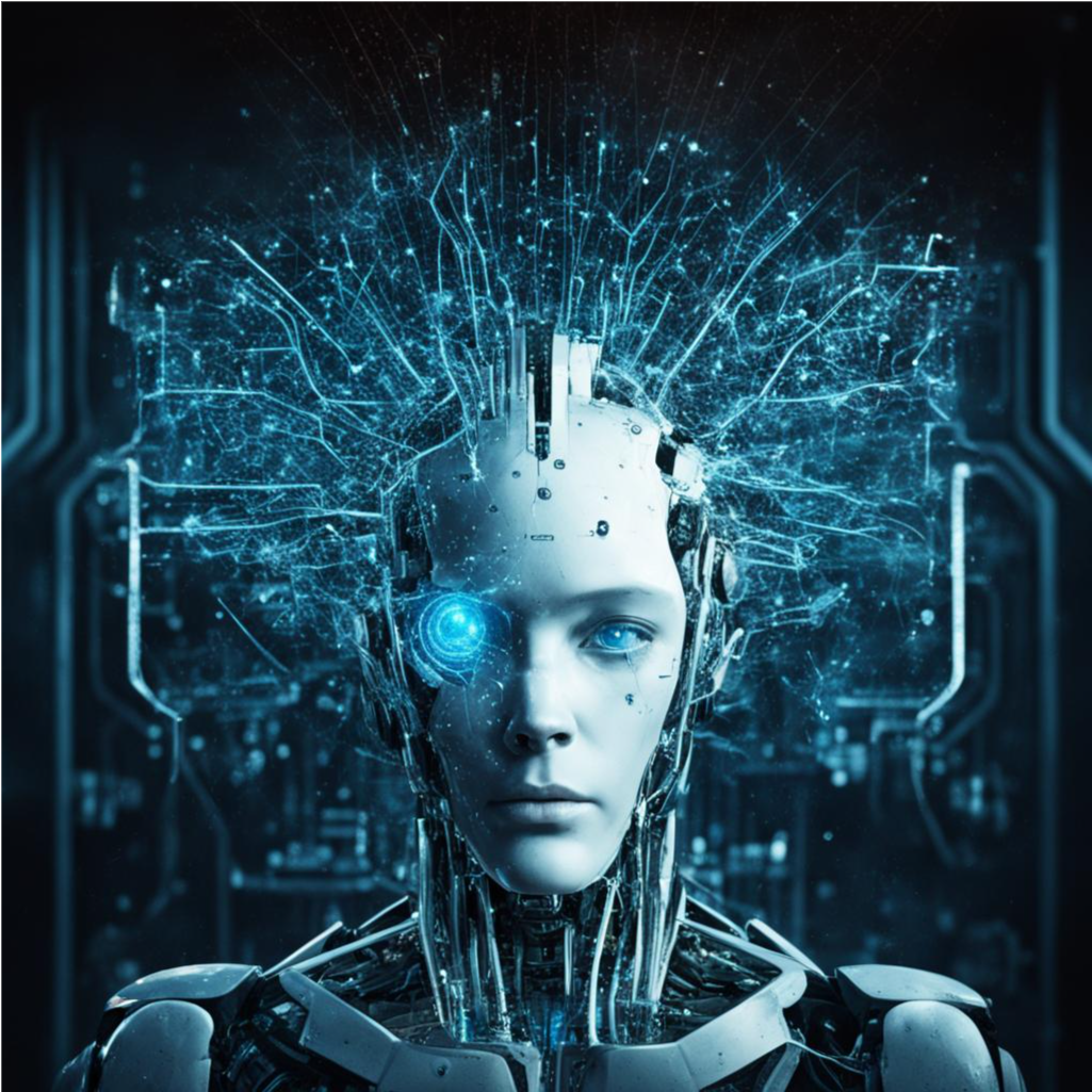 "Новые откровения об ИИ: угроза для человечества или необходимость для продвинутых?" как видит сервис fusionbrain.ai.