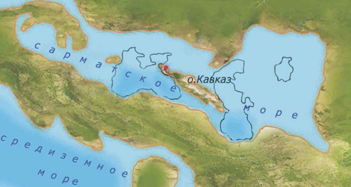 Акватория Сарматского моря 