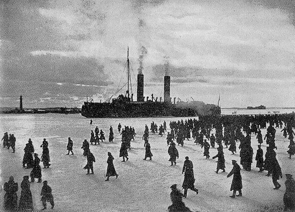 1899, 16 марта (4 марта) по старому стилю: Завершился первый рейс ледокола «Ермак» из Ньюкасла в Кронштадт